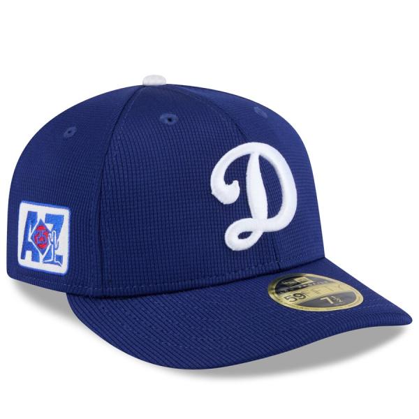 MLB ドジャース キャップ 【海外版】2025 スプリングトレーニング  59FIFTY ロープロファイル ニューエラ/New Era ロイヤル