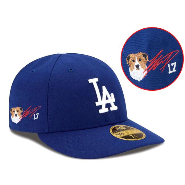 【カスタム新品未使用】ニューエラ ドジャース champion cap デコピン カスタム新品未使用】ニューエラ ドジャース champion cap
