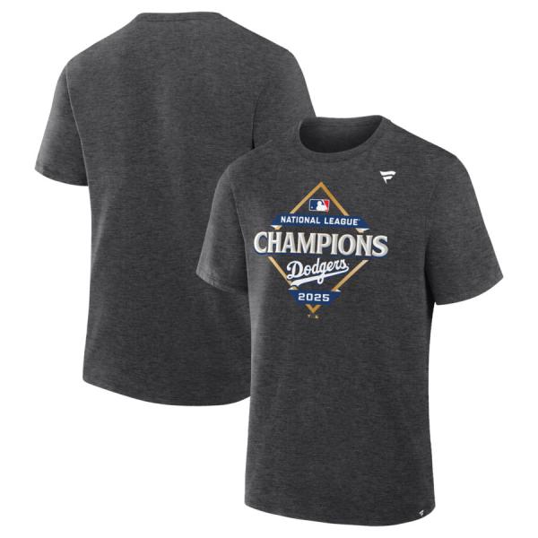 MLB ドジャース Tシャツ 【選手着用モデル】2025 ナ・リーグ優勝