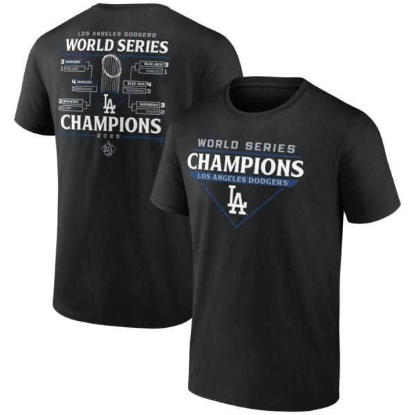 MLB ドジャース Tシャツ 【海外モデル】ワールドシリーズ2025優勝記念