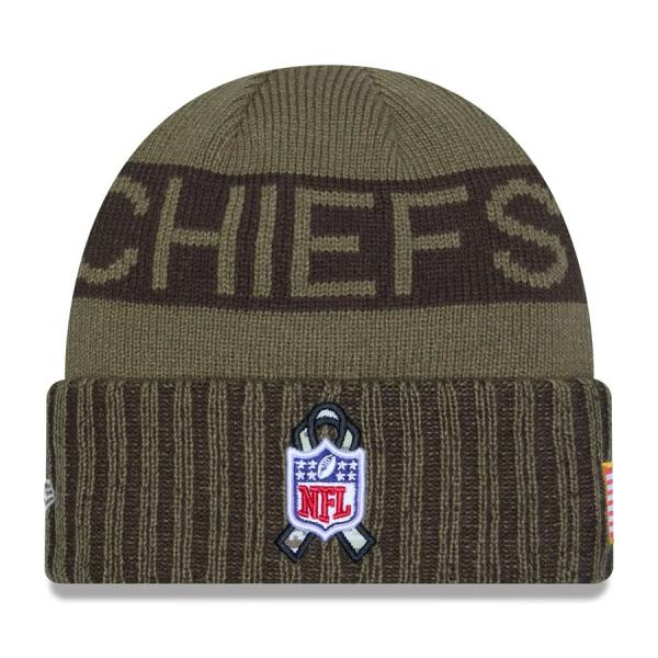 NFL �`�[�t�X �j�b�g�L���b�v �y�C�O���f���z�T���[�g�g�D�T�[�r�X2025 Knit Hat �j���[�G��/New Era �I���[�u ���i�摜1