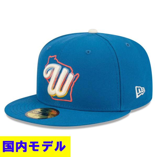 MLB �u�������[�Y �L���b�v �y�������f���z2026 �V�e�B�[�R�l�N�g City Connect 59FIFTY Fitted Hat  �j���[�G��/New Era �u���[�ynejp59�z ���i�摜