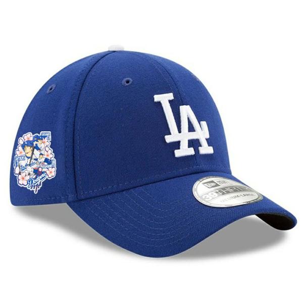 MLB 大谷翔平 山本由伸 佐々木朗希 ドジャース キャップ 【現地買付】桜 日本人トリオ 39Thirty Cap ニューエラ/New Era ロイヤル