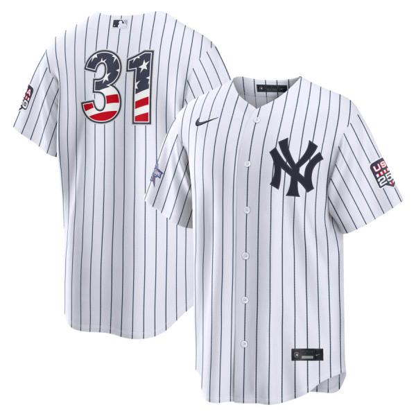 MLB キャム・シュリトラー ヤンキース ユニフォーム オールスターゲーム2026 スターズ＆ストライプス スタジアムジャージ ナイキ/Nike ホワイト