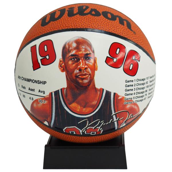 お取り寄せ 最適な材料 Nba ブルズ マイケル ジョーダン ブルズ ミニ バスケットボール ミニ 1996 ウィルソン Wilson レアアイテム ボール Nba bal03 Mlb Nba Nflショップ Selection