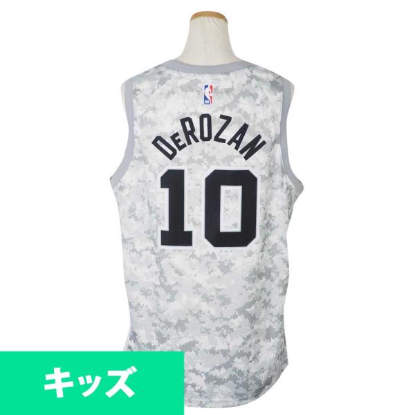 NBA スパーズ デマー・デローザン ユニフォーム/ジャージ キッズ スウィングマン フリップ ナイキ/Nike