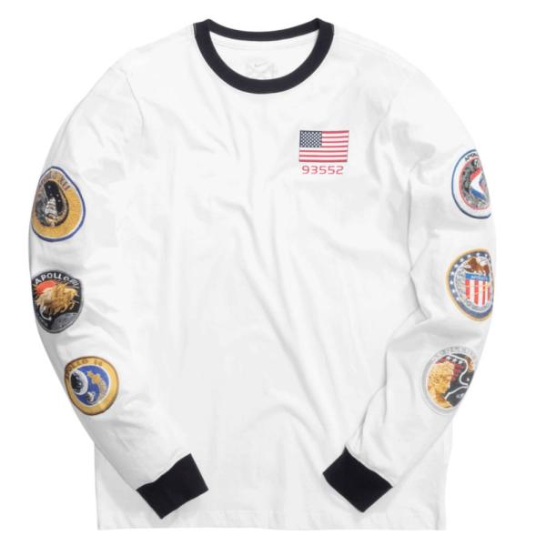 NIKE×NASA ユニフォーム NIKE nba ポール・ジョージ Tシャツ NASA Long Sleeve T-Shirt