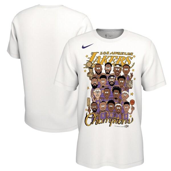 レイカーズ Tシャツ Tシャツ Nba nbaファイナル優勝記念 ナイキ Nike ホワイト Nbaファイナル Nba 1012fca02 Mlb Nba Nflグッズ Selection 通販 Yahoo ショッピング