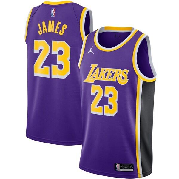 バスケ NBA レイカーズ　レブロン・ジェームズ　ユニフォーム　ジョーダン Jordan NBA レブロン・ジェームズ レイカーズ ユニフォーム
