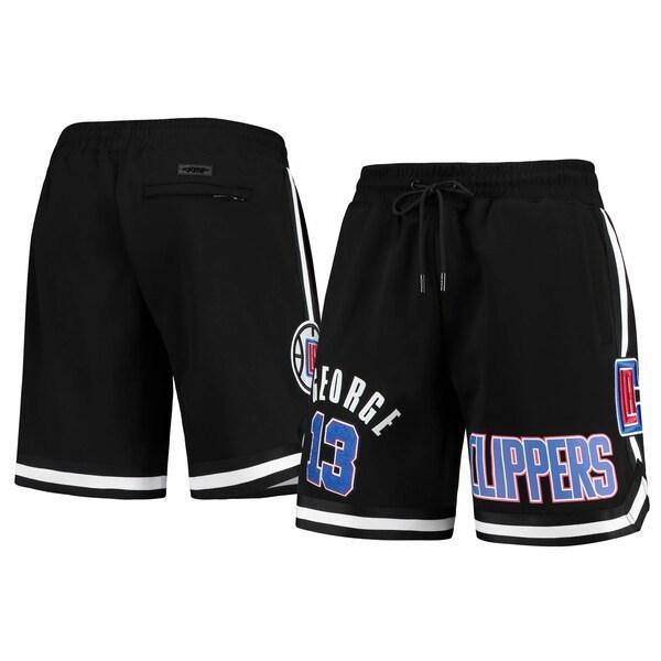 NBA クリッパーズ ショートパンツ/ショーツ ポール・ジョージ Team Player Shorts Pro Standard ブラック