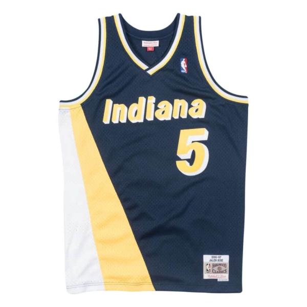 NBA ジェイレン・ローズ ペイサーズ ユニフォーム スウィングマン 1996-97 ミッチェル＆ネス/Mitchell &amp; Ness ネイビー