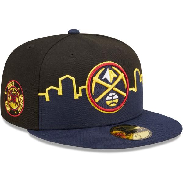 NBA ナゲッツ キャップ 2022 Tip-Off ティップオフ 59FIFTY Fitted Hat ニューエラ/New Era ネイビー/ブラック