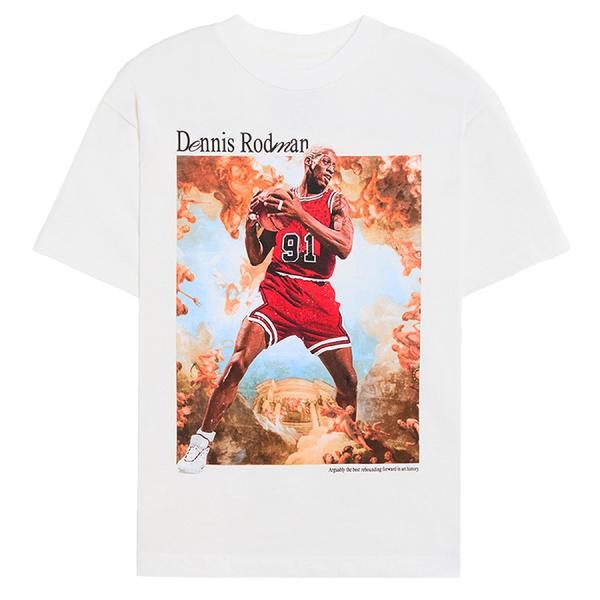 NBA デニス・ロッドマン Tシャツ Fine Art T-Shirt Rodman Apparel
