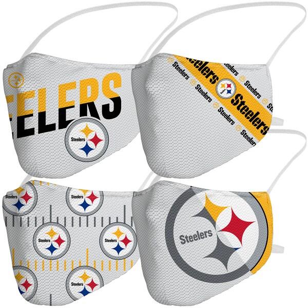 Nfl スティーラーズ マスク ファッションマスク Adult Variety Face Covering 4 Pack 大人用 4枚パック Nfl 0709msk15 Mlb Nba Nflグッズ Selection 通販 Yahoo ショッピング