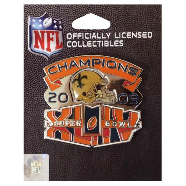 【世界5000個限定】NFL セインツ 第44回スーパーボウル優勝記念ピンセット selection-j_nfl-210203pin28