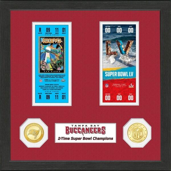 Nfl バッカニアーズ グッズ 2タイム スーパーボウル優勝記念 チケットコレクション Highland Mint Sb55 Nfl 2108sbd19 Mlb Nba Nflグッズ Selection 通販 Yahoo ショッピング