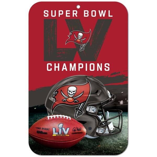 NFL グッズ バッカニアーズ 第55回スーパーボウル優勝記念 ウィンクラフト WinCraft 11'' x 17'' Indoor/Outdoor  Sign SB55 :nfl-210208sbe111:MLB.NBA.NFLグッズ SELECTION - 通販 - Yahoo!ショッピング