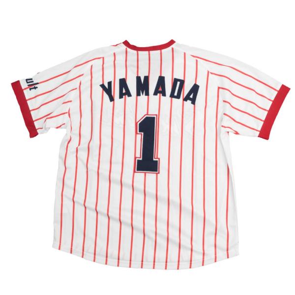 ヤクルトスワローズ 山田哲人 復刻 ユニフォーム 🏆 2024.5.28 神宮球場 山田哲人選手 通算1500安打を達成