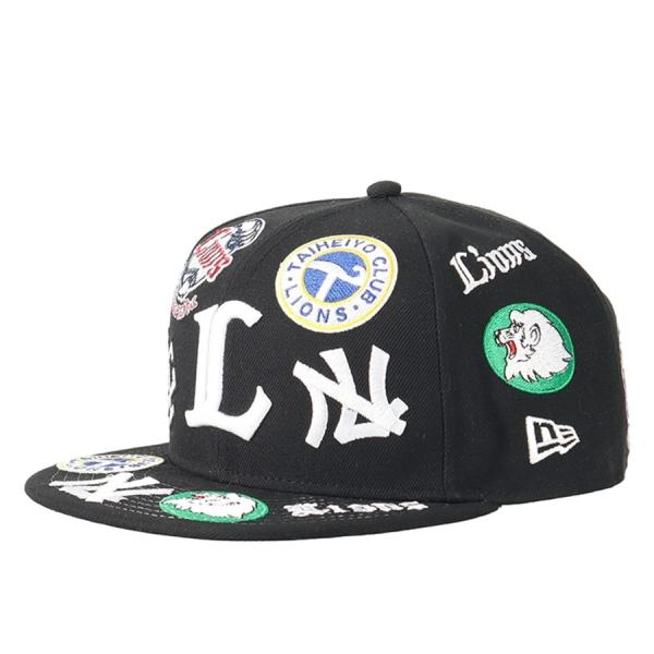 NEW ERA 埼玉西武ライオンズ グッズ キャップ 9FIFTY オールオーバー