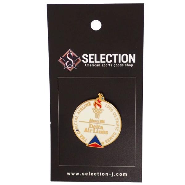 1996 �A�g�����^ Lapel Pin�FDelta 3 �s���o�b�` �s���Y