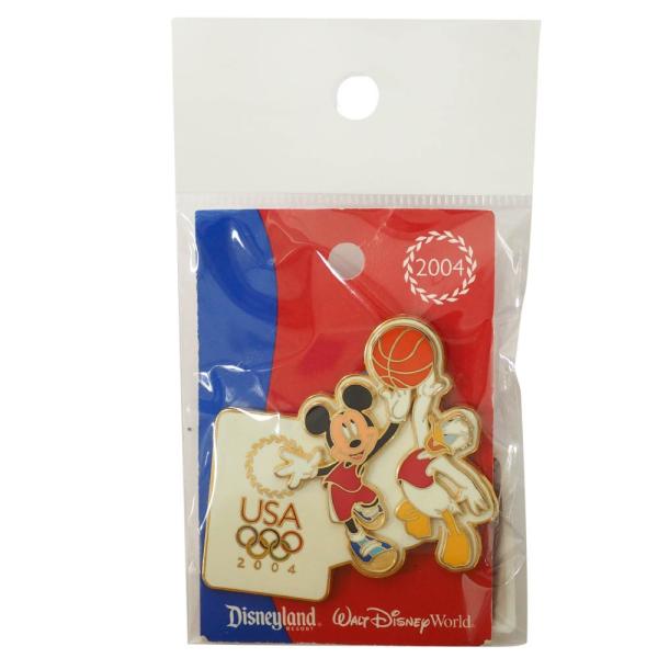 �A�����J��\ �f�B�Y�j�[ 2004 �A�e�l USA Decathlon Series Pin : Basketball LE1000 �s���o�b�` �s���Y Disney