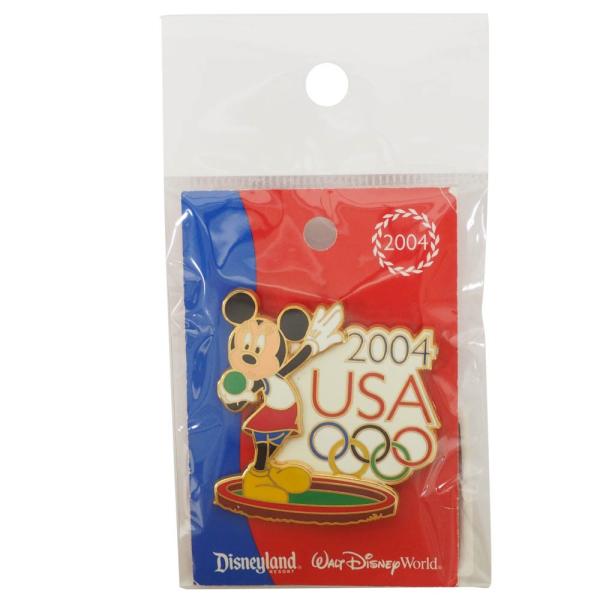 �A�����J��\ �f�B�Y�j�[ 2004 �A�e�l USA Decathlon Sereis Pin : Shotput �s���o�b�` �s���Y Disney