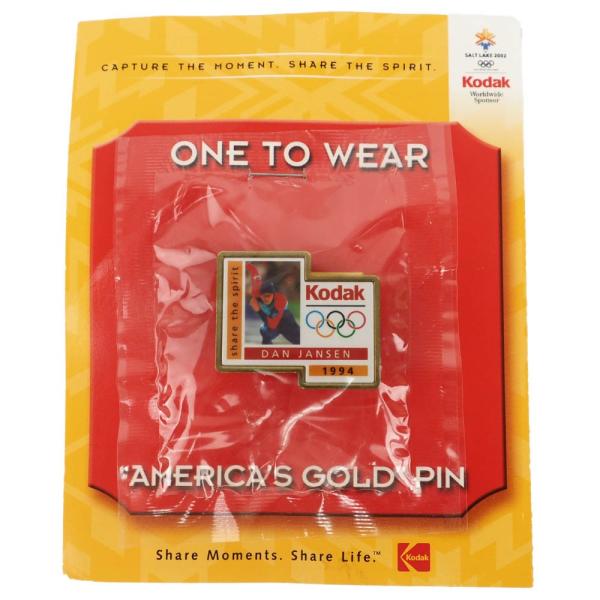 �_���E�W�����Z�� America's Gold Pin �s���o�b�` �s���Y Kodak