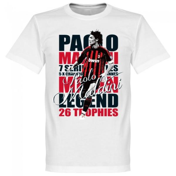 ACミラン パオロ・マルディーニ Tシャツ SOCCER レジェンド サッカー 