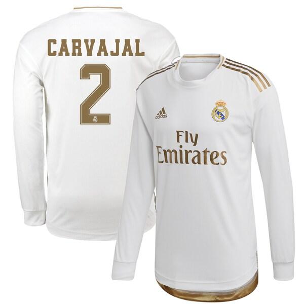 Soccer ダニ カルバハル レアル マドリード ユニフォーム ジャージ 19 Home Replica Long Sleeve アディダス Adidas ホワイト Soc 0603mad0156 Mlb Nba Nflグッズ Selection 通販 Yahoo ショッピング