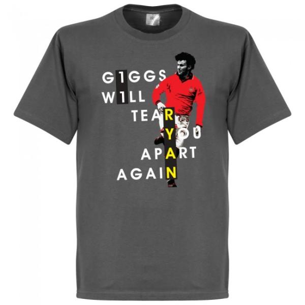 マンチェスター・ユナイテッド ギグス GIGGS 11 半袖 シャツ Manchester United Red Devils Sharp Ryan Giggs 11 Football