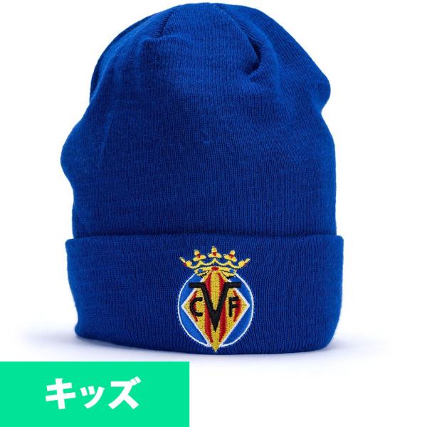 ビジャレアル ニットキャップ (青) 久保建英 所属 スペイン サッカー リーグ リーガ・エスパニョーラ