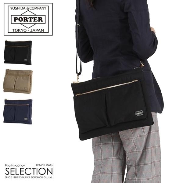極美　PORTER　ポーター　ドラフト　ショルダーバッグ　ブラック　S　斜め掛け ポーター PORTER ポーター ドラフト ショルダーバッグ(S) 656ー