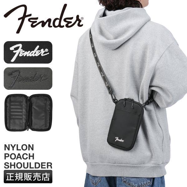 F IS FOR FENDER レザーポーチバッグ フェンダー Fender（フェンダー） ウエストポーチ CORDURAポリエステル ウエスト