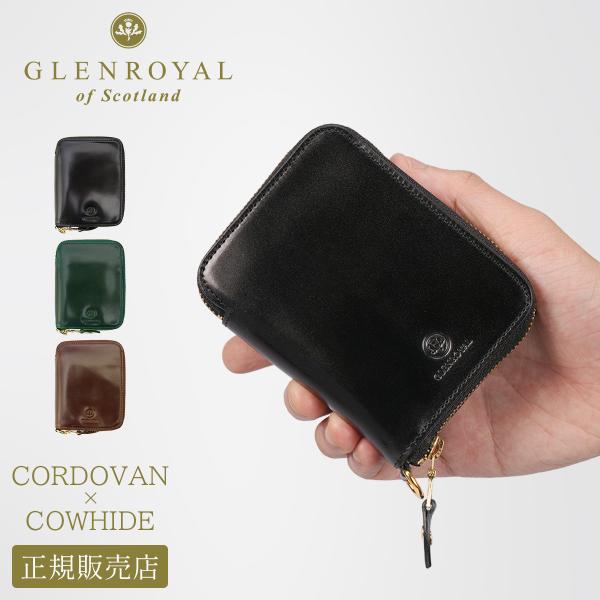 GLENROYAL（グレンロイヤル） 財布 二つ折り財布 日本製 本革 コード