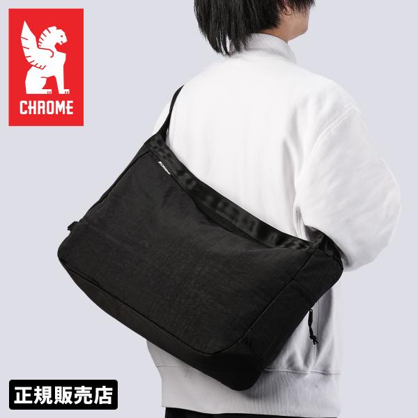新品CHROME NEWSPAPER MESSENGER クローム ２６Ｌ CHROME ショルダーバッグ 「 / クローム 」NEWSPAPER MESSENGER