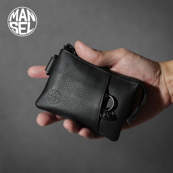 ブランド　 ｜マンセル（MAN-SEL）形状　　　 ｜ミニウォレット/マルチウォレット外寸　　　 ｜W110×H80×D30［mm］重量　　　 ｜約80g外装素材　 ｜牛革（防水加工）内装素材　 ｜ナイロンATTENTION※本製品は完全防...