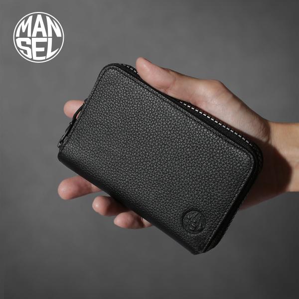 ブランド　 ｜マンセル（MAN-SEL）形状　　　 ｜ミドルウォレット外寸　　　 ｜W150×H95×D20［mm］重量　　　 ｜約180g外装素材　 ｜牛革（防水加工）内装素材　 ｜ナイロンATTENTION※本製品は完全防水ではありませ...