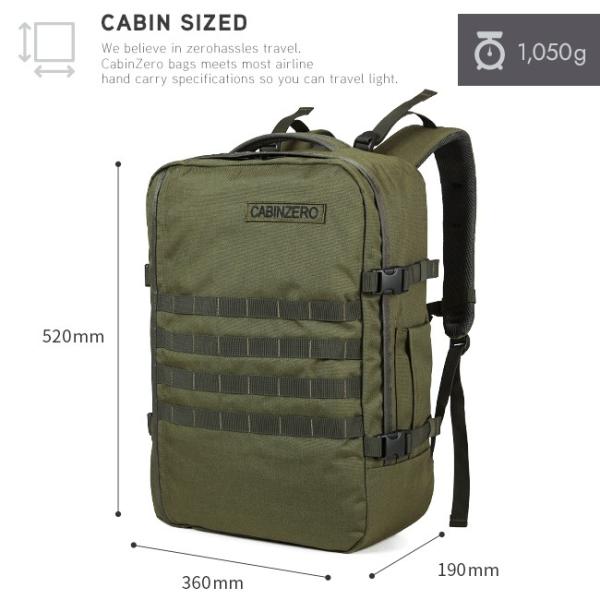 キャビンゼロ リュック ミリタリー 44l 正規10年保証 メンズ レディース Cabin Zero 機内持ち込み 大容量 Buyee Buyee 日本の通販商品 オークションの代理入札 代理購入