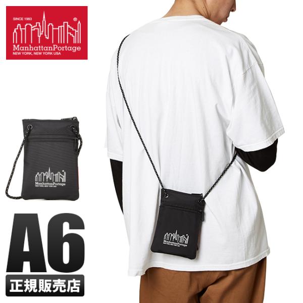 マンハッタンポーテージ ショルダーポーチ メンズ レディース サコッシュ ミニ 斜めがけ 小さめ 軽量 スリム Manhattan Portage MP1097