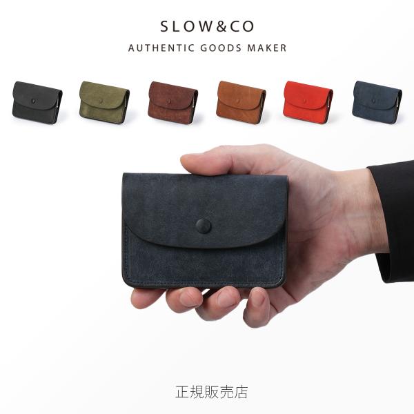 最大41% 9/17限定 SLOW スロウ 財布 ミニ財布 二つ折り財布 メンズ レディース ブランド レザー 本革 日本製 薄型 薄い財布 スリム プエブロ Pueblo SO902P