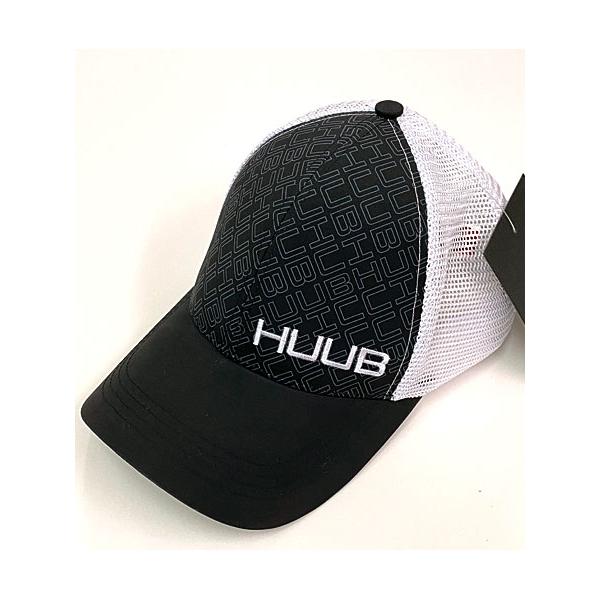 HUUB/フーブ Running Baseball Cap（ランニングキャップ）：Black/White
