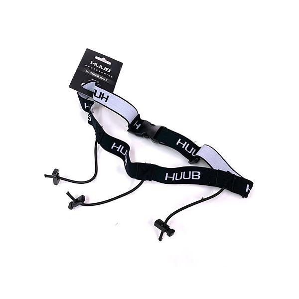 HUUB/フーブ Number Belt II（ゼッケンベルト）：Black