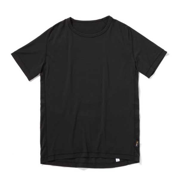 narifuri×WACOAL ナリフリ×ワコール NFWA-01  MEN ラグランスリーブシャツ：001 BK