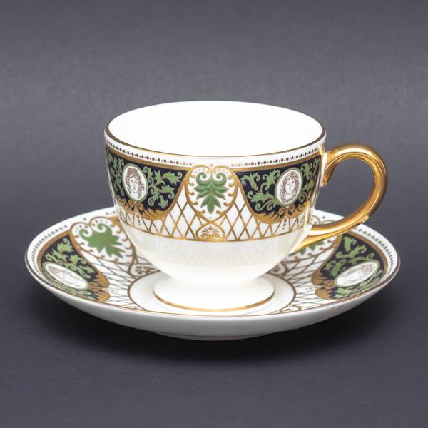 ウェッジウッド バーリントン 人気激安 ティーカップ ソーサー リー