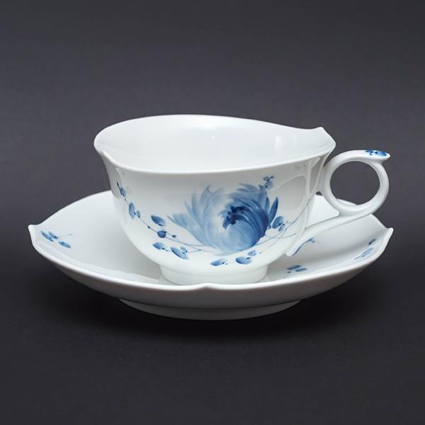 マイセン 青い花 クリアランスsale 期間限定 ソーサー ティーカップ