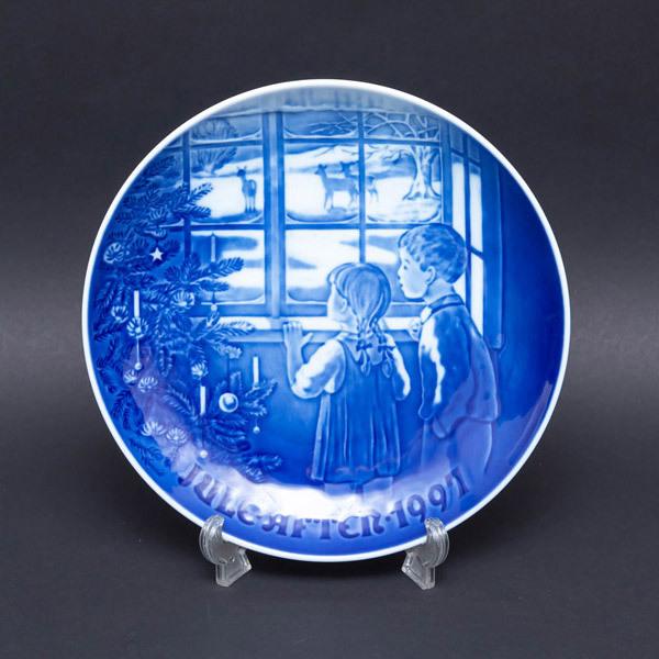 ビングオーグレンダール　サンタプレート 1997年　クリスマスプレート ROYAL COPENHAGEN ビング・オー・グレンダール クリスマスプレート