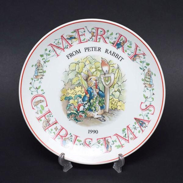 ピーターラビット　クリスマスプレート WEDGWOOD ウェッジウッド ピーターラビット クリスマスプレート