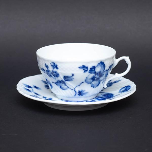 新発売 リチャードジノリ ローズブルー ティーカップ&ソーサー ペア