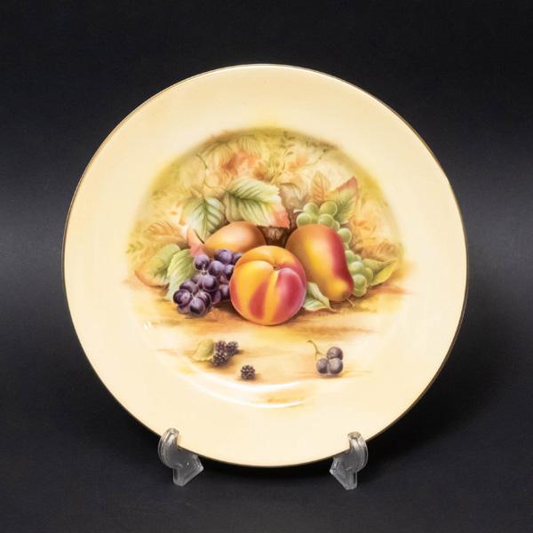 レア形‼️未使用／エインズレイ　オーチャードゴールド　ケーキプレート Aynsley エインズレイ オーチャードゴールド 18cmプレート : SELECTORS
