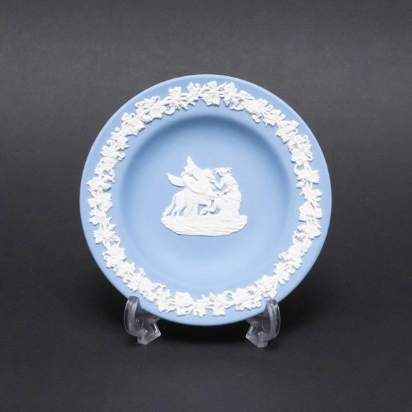 WEDGWOOD（ウェッジウッド） ジャスパー（ペールブルー） 12cmラウンド